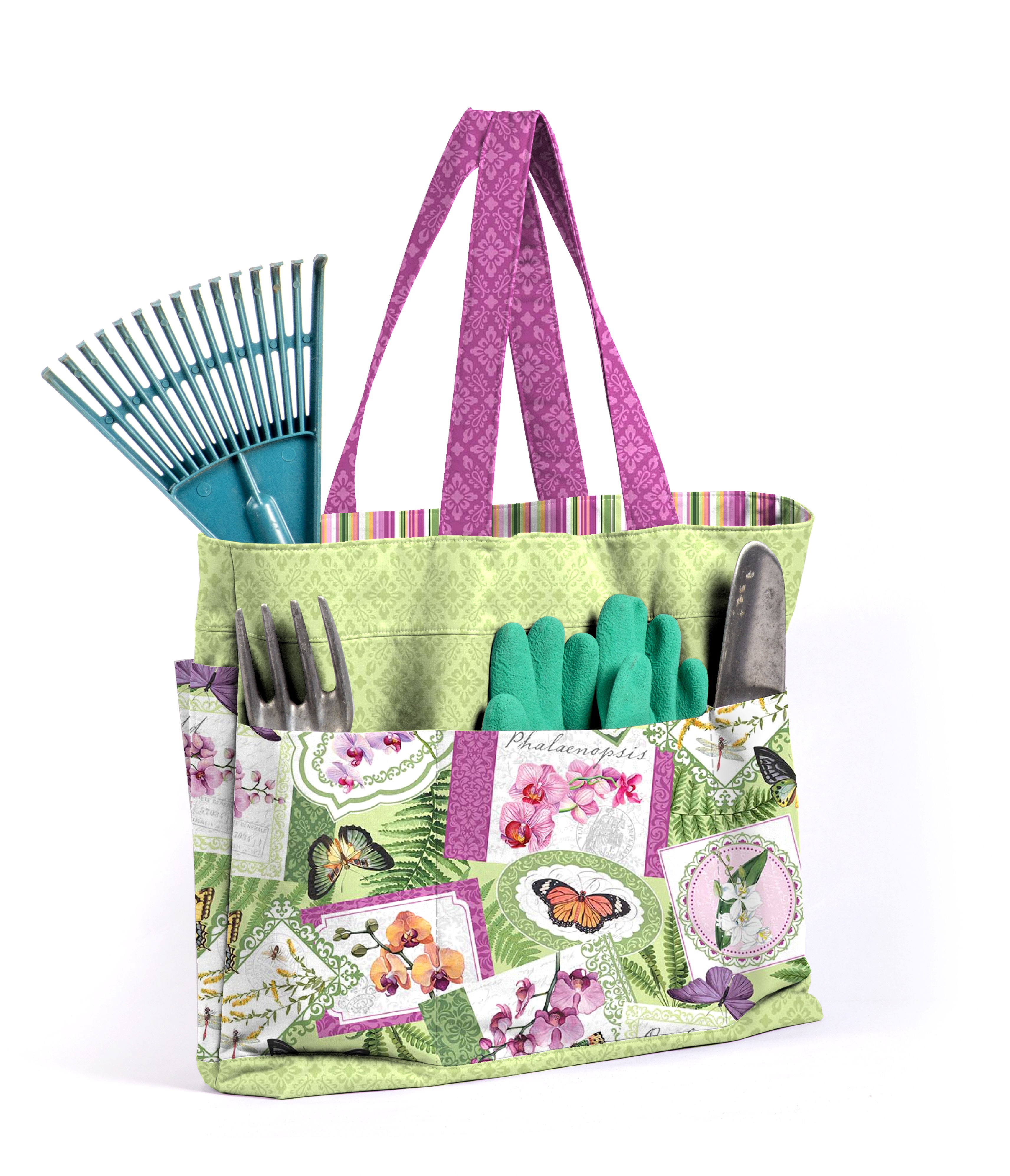 Orchids in Bloom Versatile Tote Bag-FREE-PATTERN